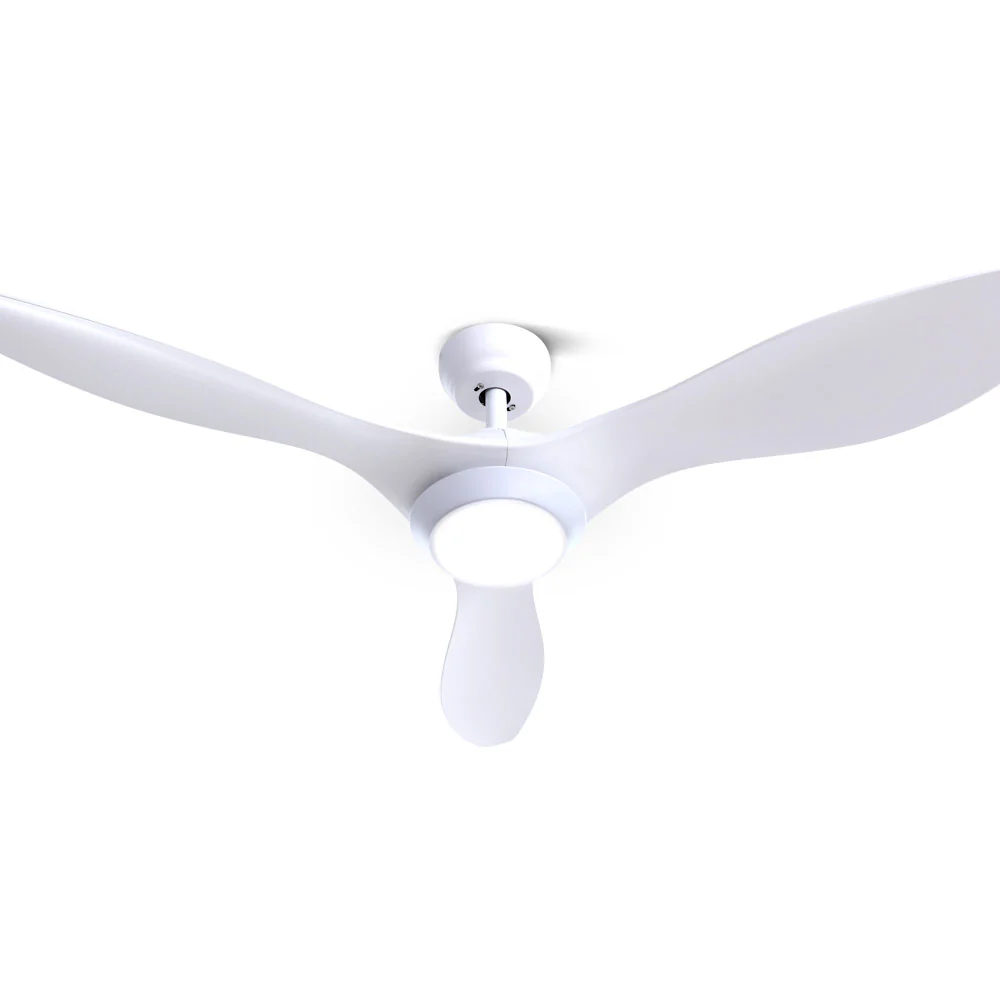 52'' Ceiling Fan With Light Remote DC Motor 3 Blades 1300mm - Nurns