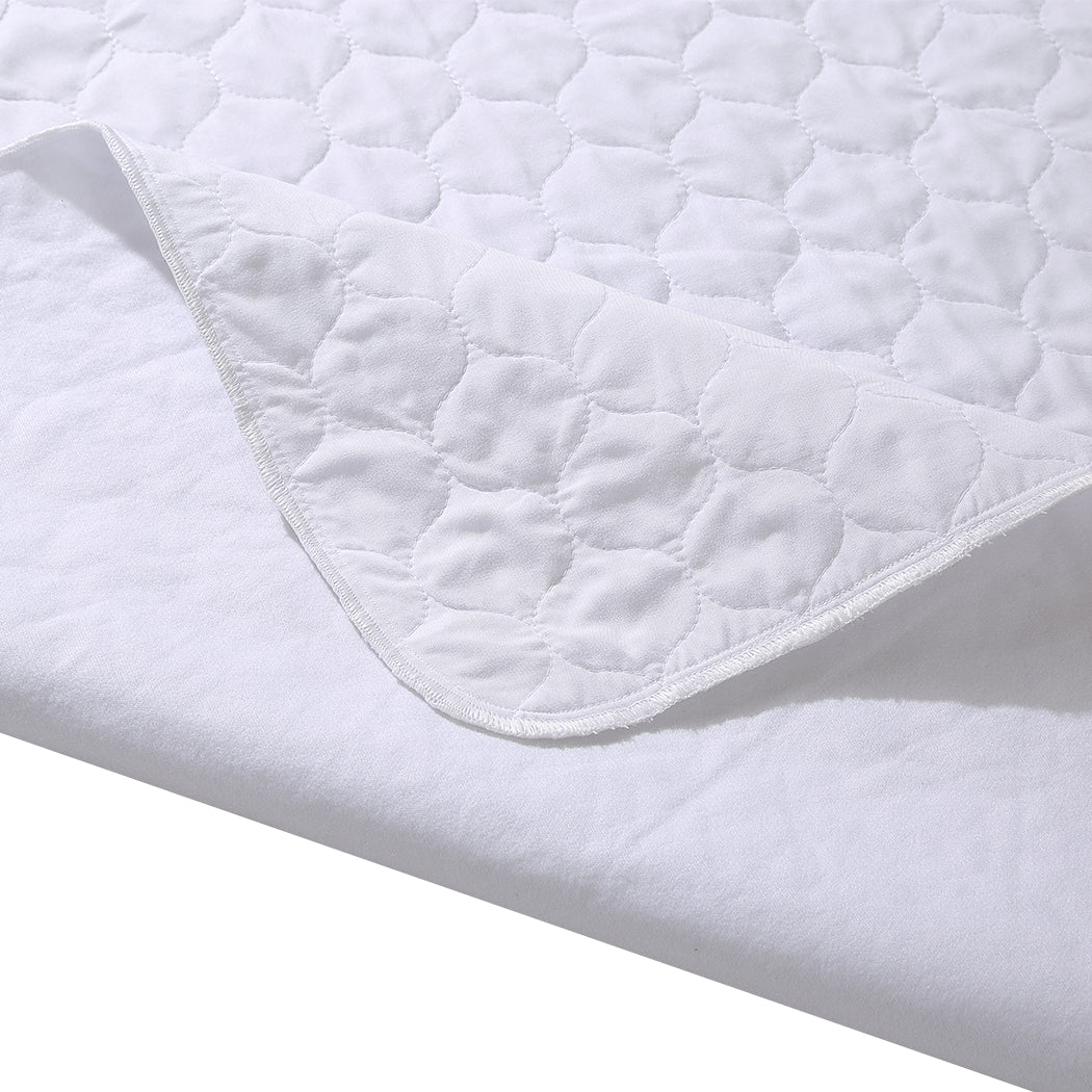 Single Set of 2 Bed Pad Waterproof Bed Protector Mattress Protector - Nurns