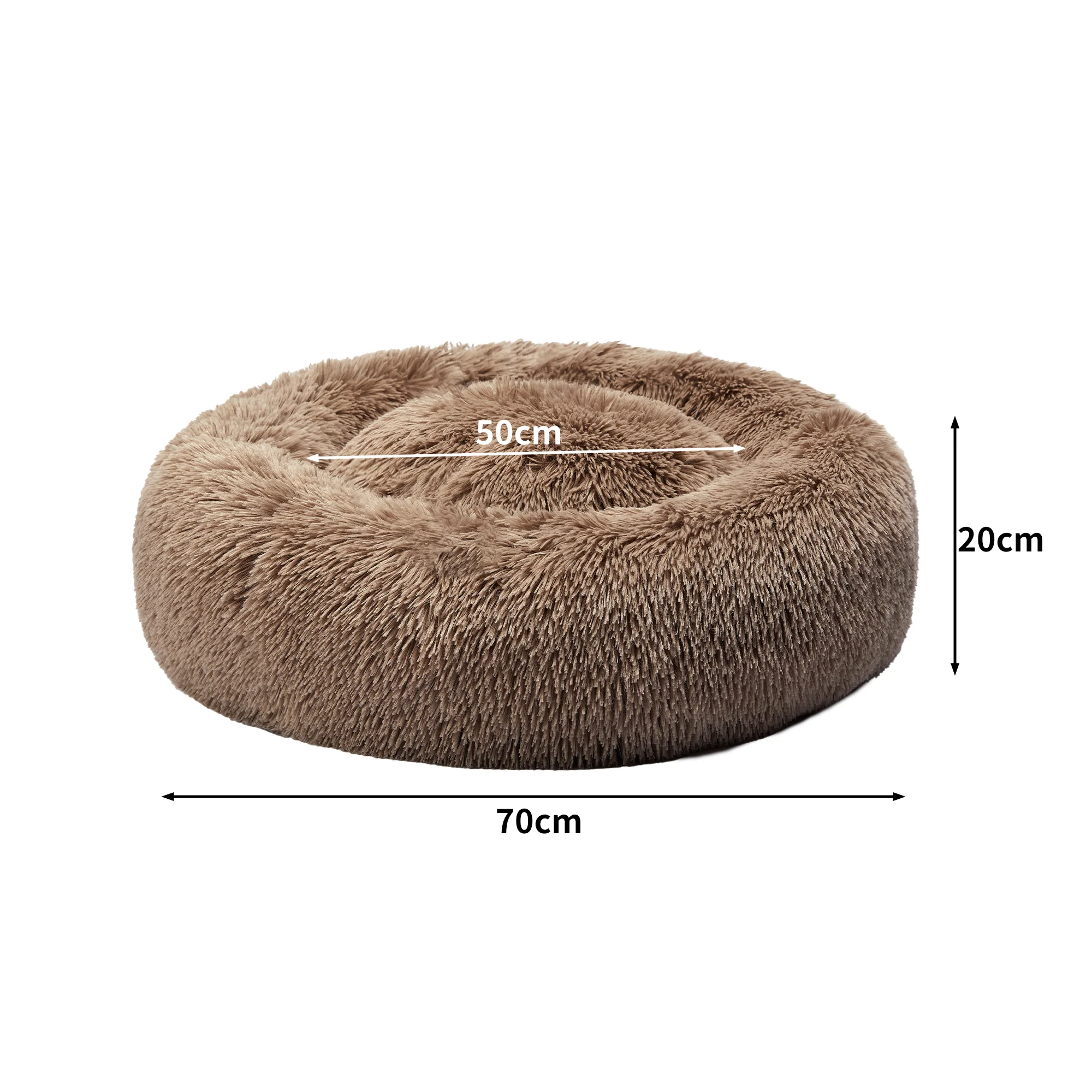 LARGE Dog Beds Pet Mattress Bedding - Brown - Nurns