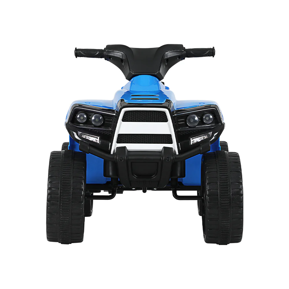 Kids Ride On ATV Quad Motorbike Car 4 Wheeler Electric Toys Battery - Blue - Nurns