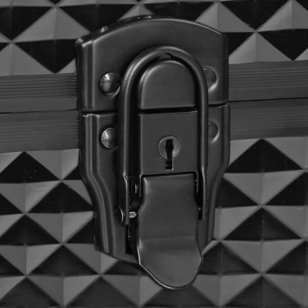 7 in 1 Portable Cosmetic Beauty Makeup Trolley - Diamond Black - Nurns