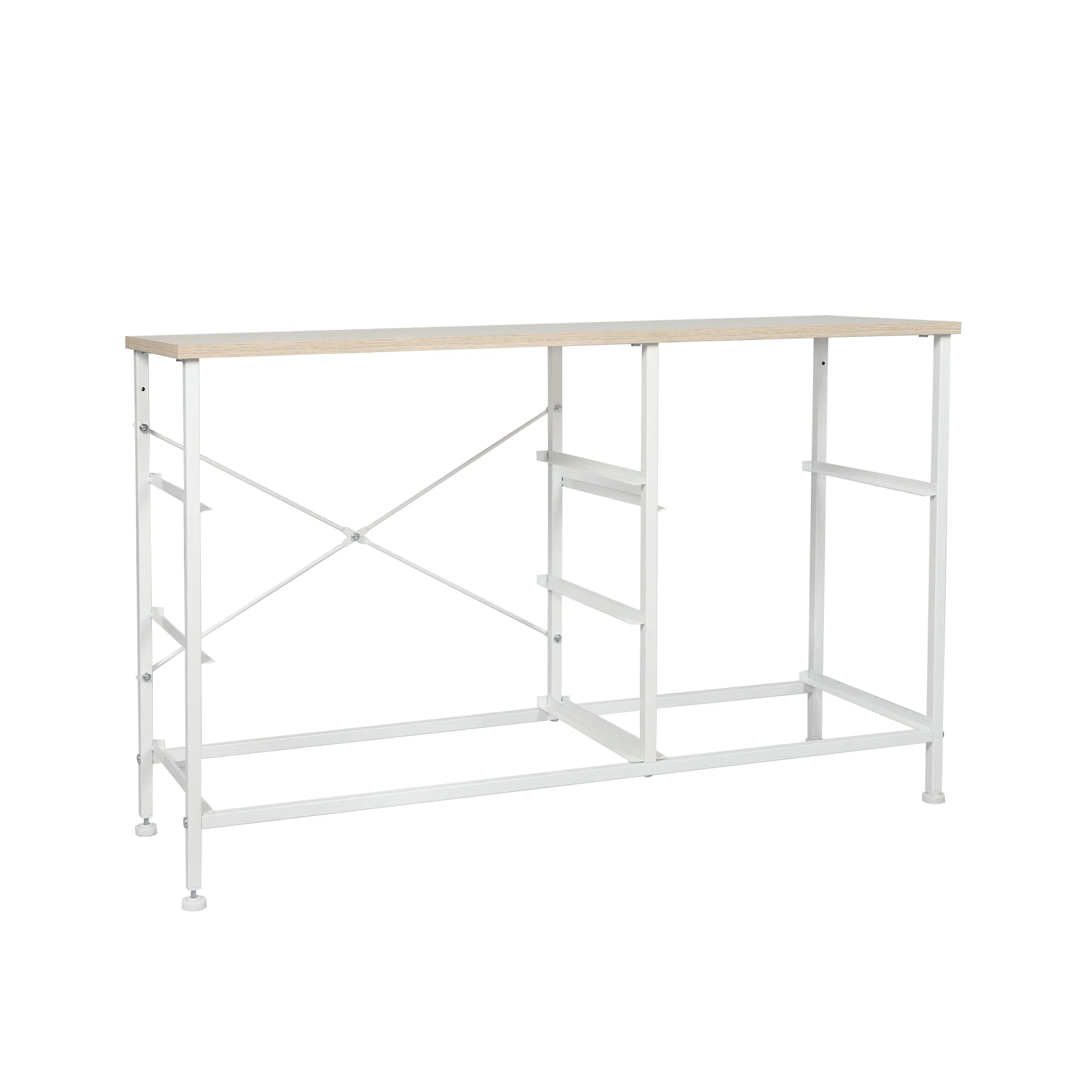 Levede Storage Cabinet Tower Chest - Beige - Nurns