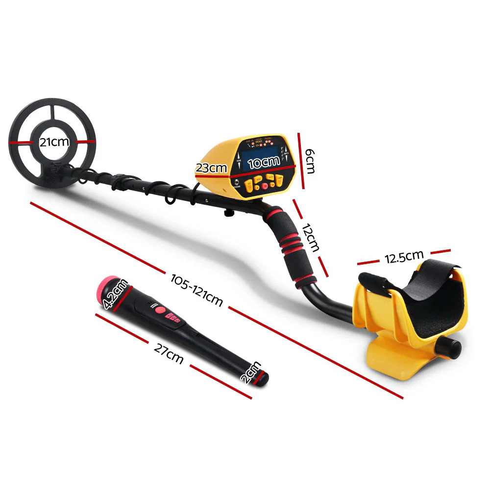 Metal Detector Pinpointer Deep Sensitive Searching Treasure Gold Hunt Digger 180MM - Nurns