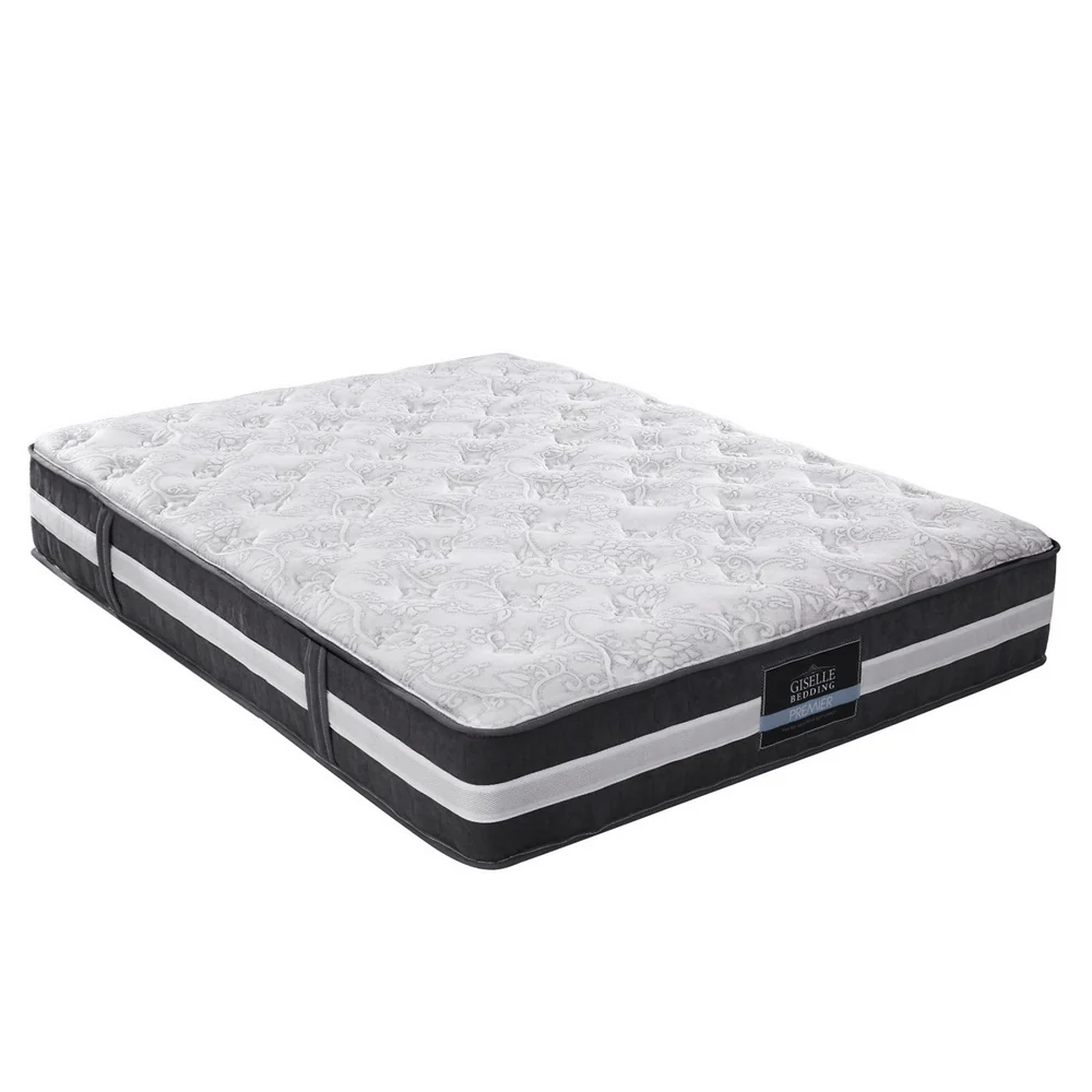 Elmira 30cm Thick Tight Top Pocket Spring Mattress - Queen - Nurns