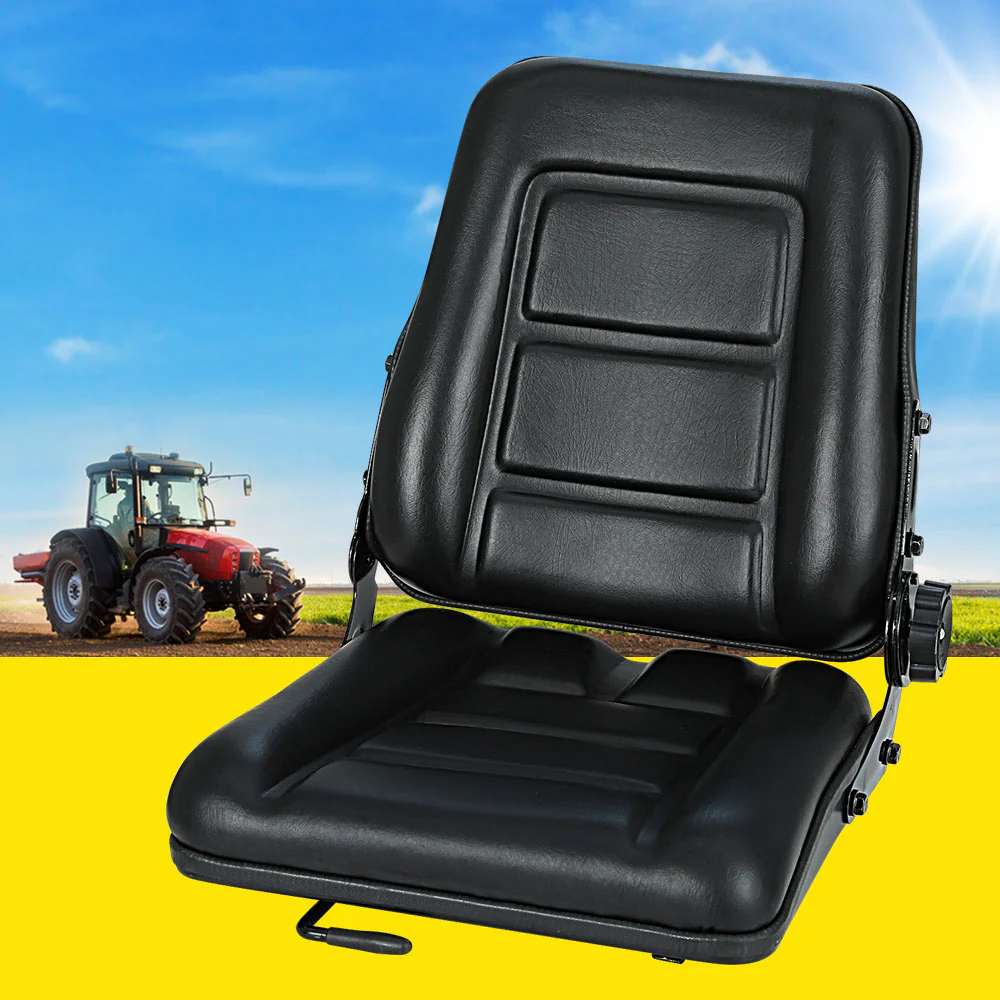 Tractor Seat Forklift Excavator Truck Backrest Chair Adjustable Universal - Nurns