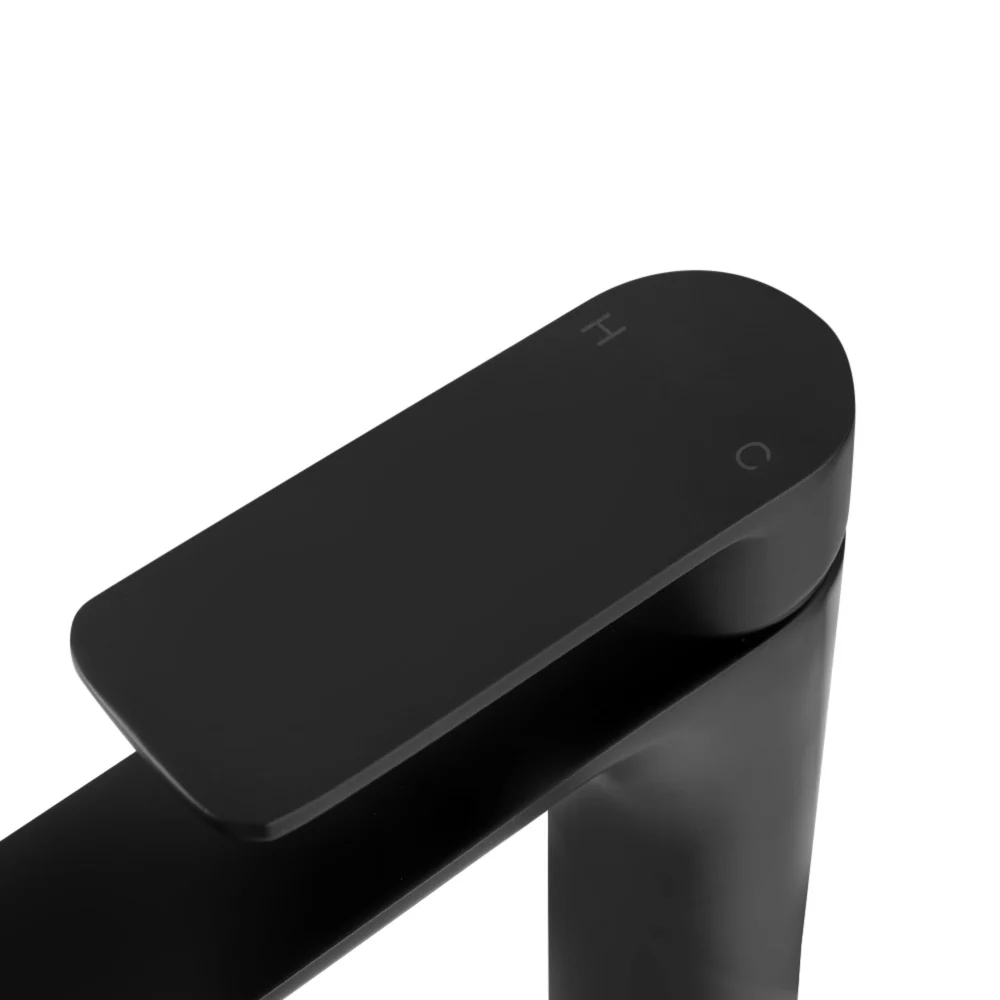 Bathroom Basin Mixer Tap Brass Faucet Vanity Laundry Sink Black - Nurns