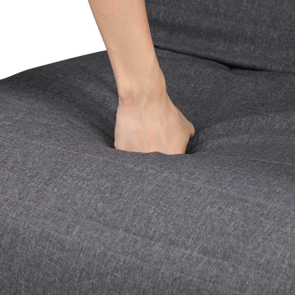 Maribel Rocking Armchair Footrest Nursing - Charcoal - Nurns