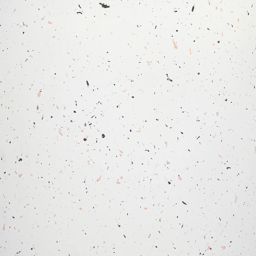 Ilithyia Side Table Terrazzo Round End - White - Nurns