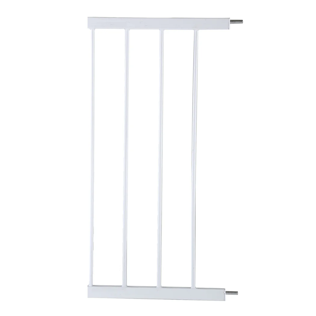Baby Kids Safety Security Gate Stair Barrier Doors Extension Panels 30cm White - Nurns