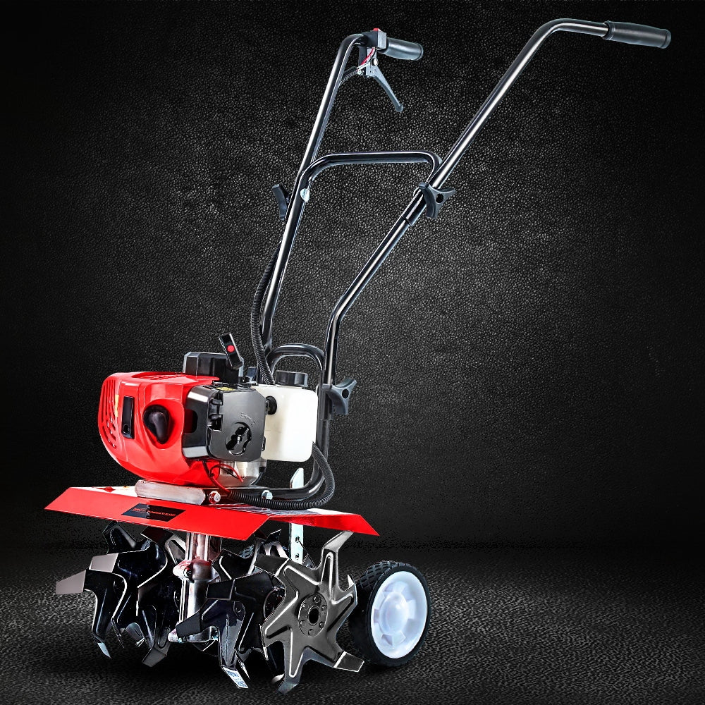 65cc Cultivator Tiller Rotary Garden Hoe - Nurns