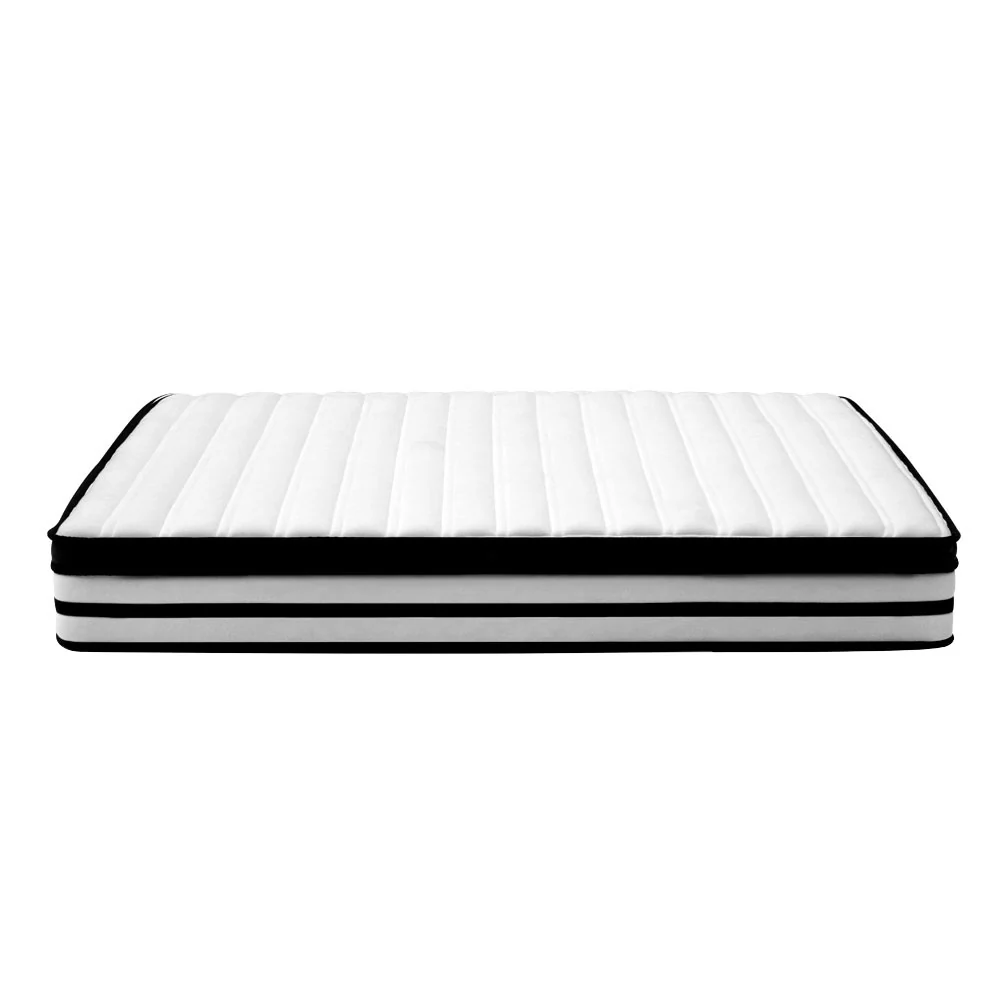 Bailey 27cm Thick Euro Top Pocket Spring Mattress - Queen - Nurns