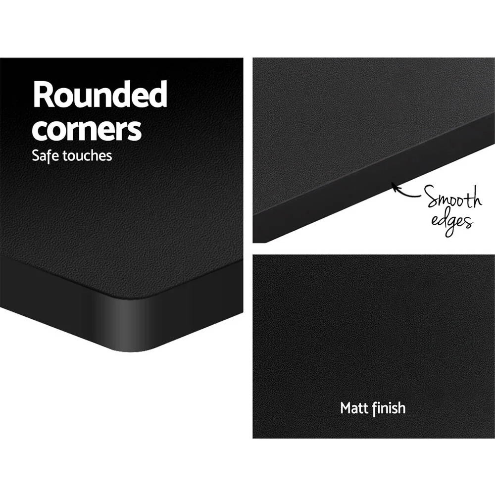 Artiss Standing Desk Motorised 120cm Black - Nurns