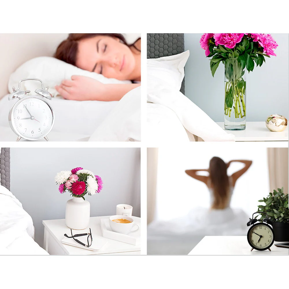 Jonquiere Wooden Bedside Tables Side Table Nightstand White Storage Cabinet Lamp - White - Nurns