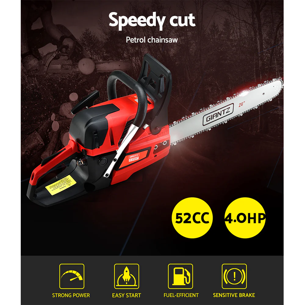 Chainsaw Petrol 52CC 20