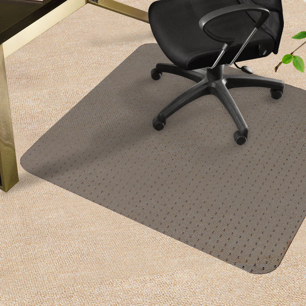 Tawnya 135x114 Chair Mat Office Carpet Home Room Computer Work Floor Protectors - Nurns