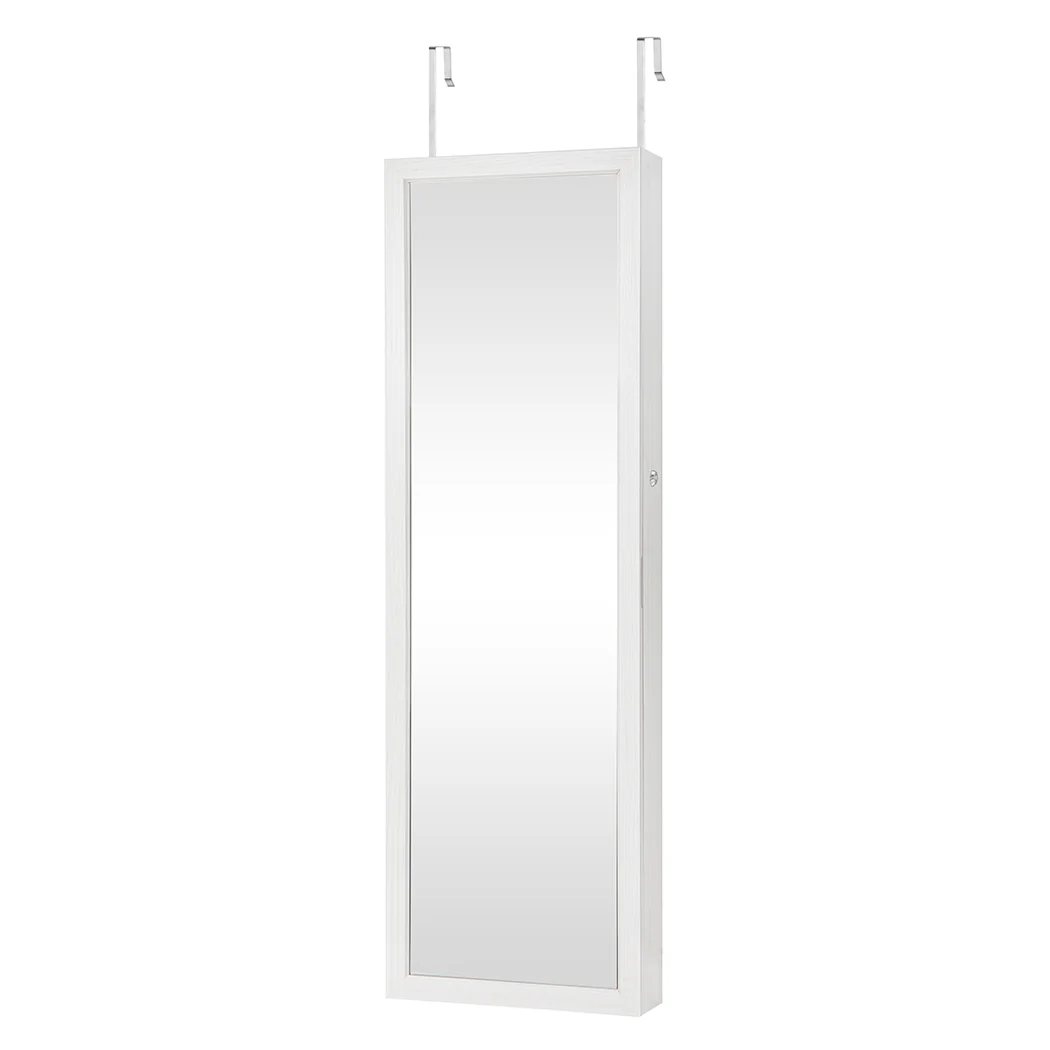 Mirror Jewellery Cabinet LED - Nurns