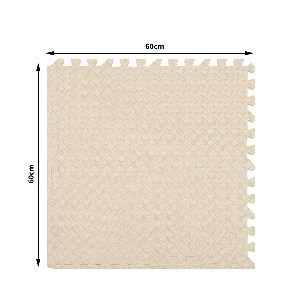 Kids Play Mat Floor Baby Crawling Mats Foldable Waterproof Carpet White - Nurns