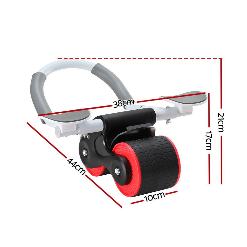 Everfit Ab Roller Automatic Rebound Abdominal Wheel with Knee Pad Home Gym Sport - Nurns