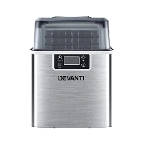 Devanti Ice Maker Machine Commercial Portable Ice Cube Tray Countertop 3.2L - Nurns