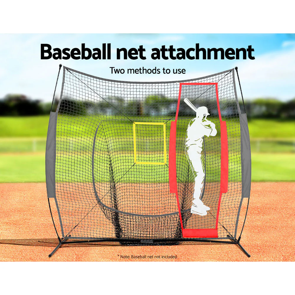 Everfit Baseball Net Pitching Kit with Stand Rebound Net Training Aid - Nurns