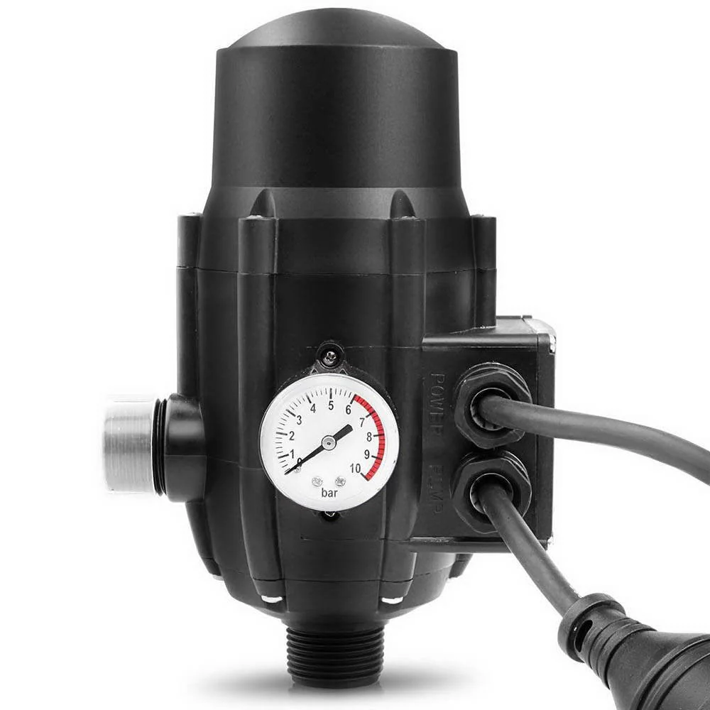 Adjustable Automatic Electronic Water Pump Controller - Black - Nurns