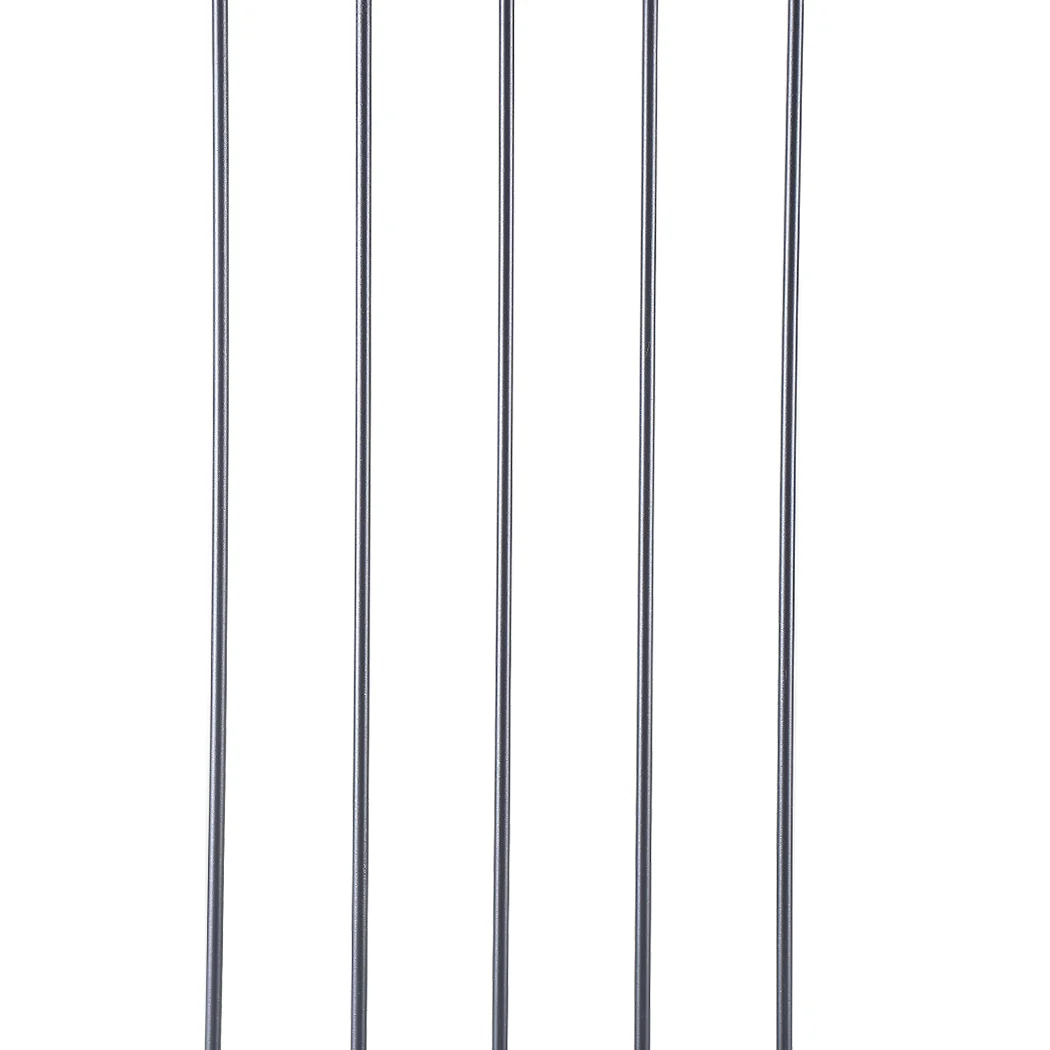 Baby Kids Safety Security Gate Stair Barrier Doors Extension Panels 45cm  - Black - Nurns