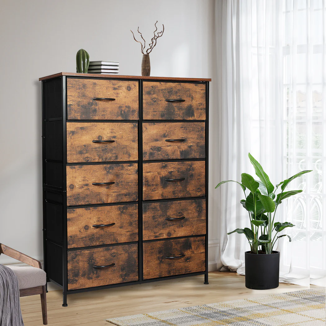 Levede Storage Cabinet Tower Chest King Single - Nurns