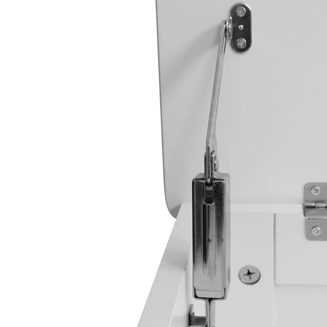 Kids Toy Box Storage Chest Cabinet - White - Nurns