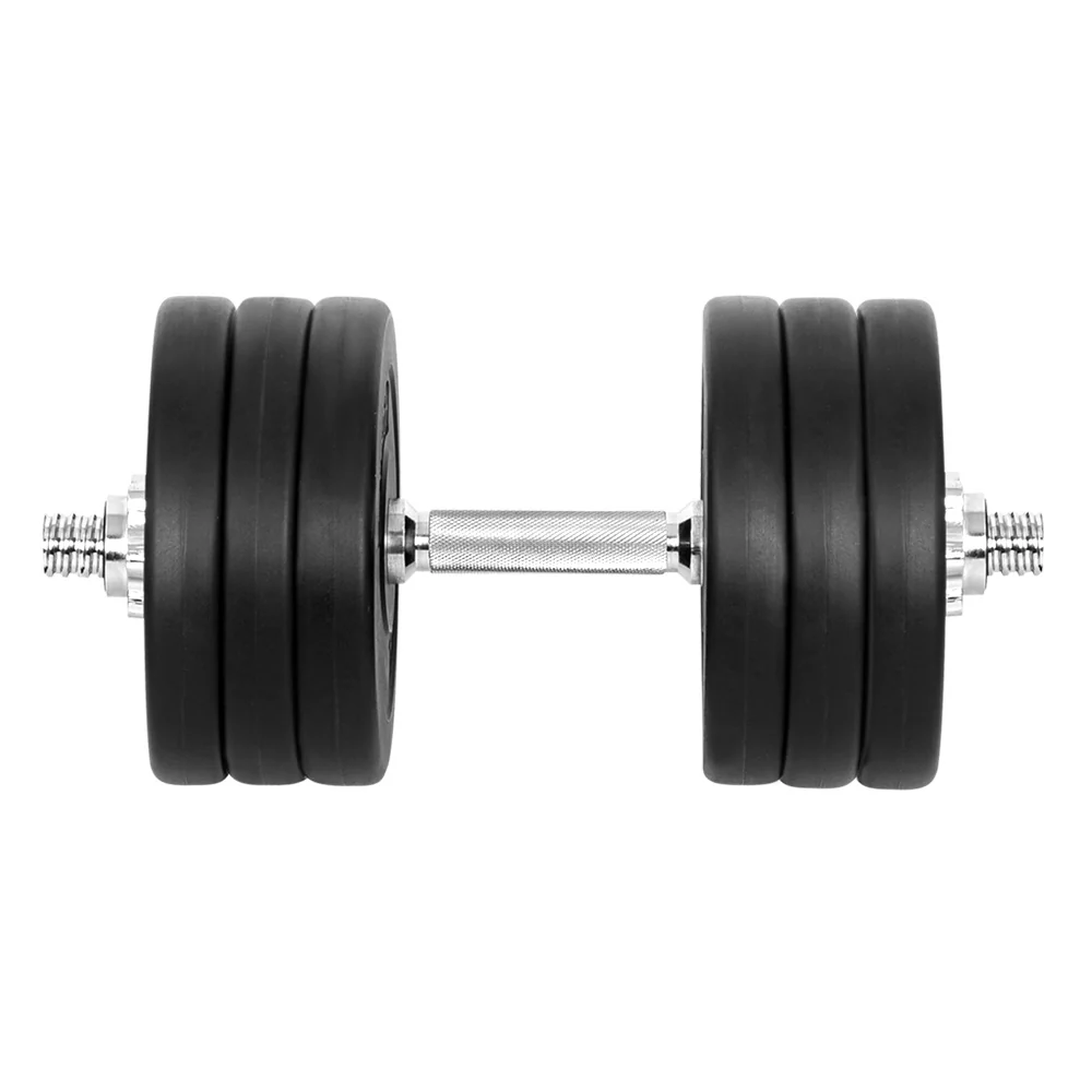 Everfit 35kg Dumbbell Set Weight Plates Dumbbells Lifting Bench - Nurns