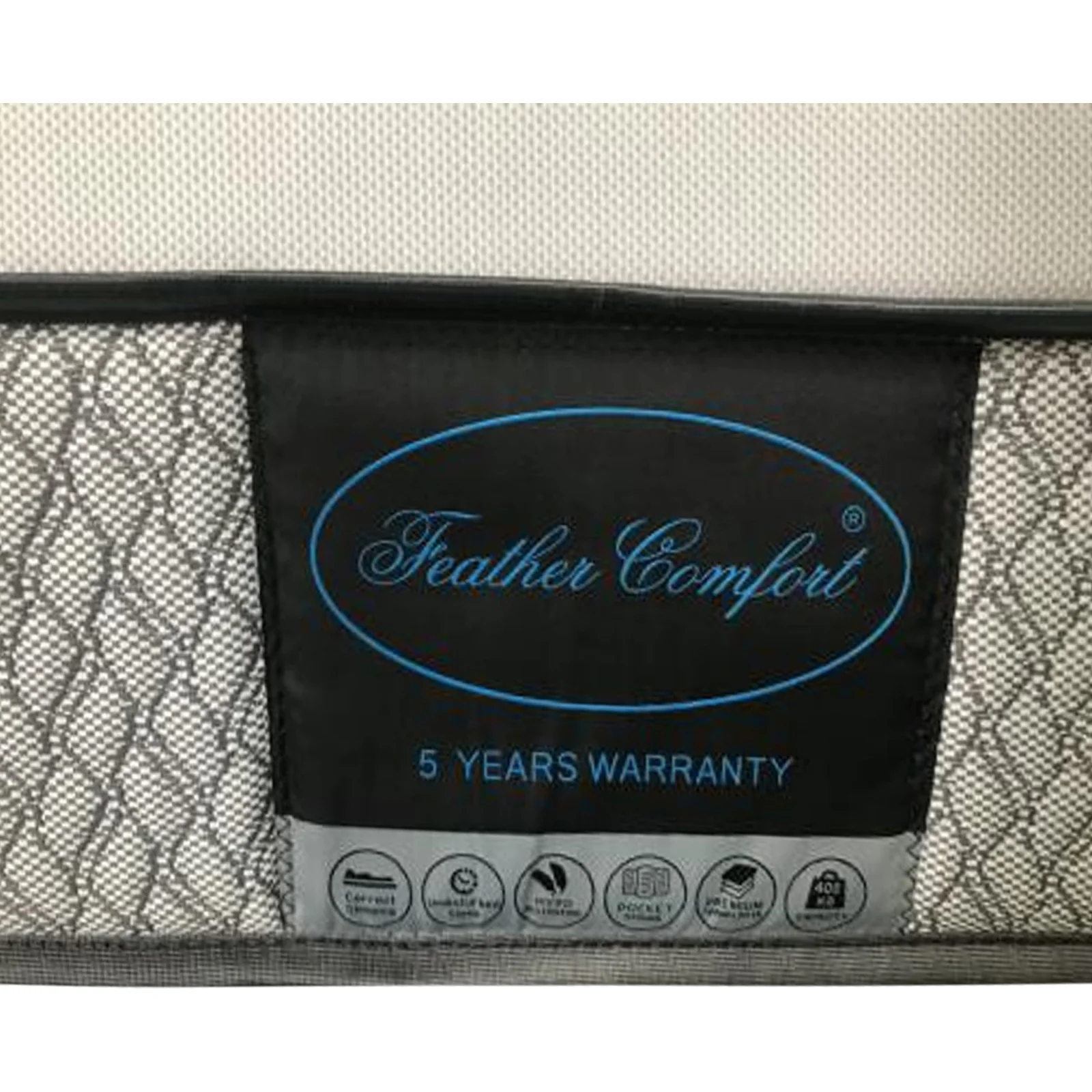 Dashiell 30cm Mattress In Gel Memory Foam 6 Zone Pocket Coil Soft Firm - Queen - Nurns