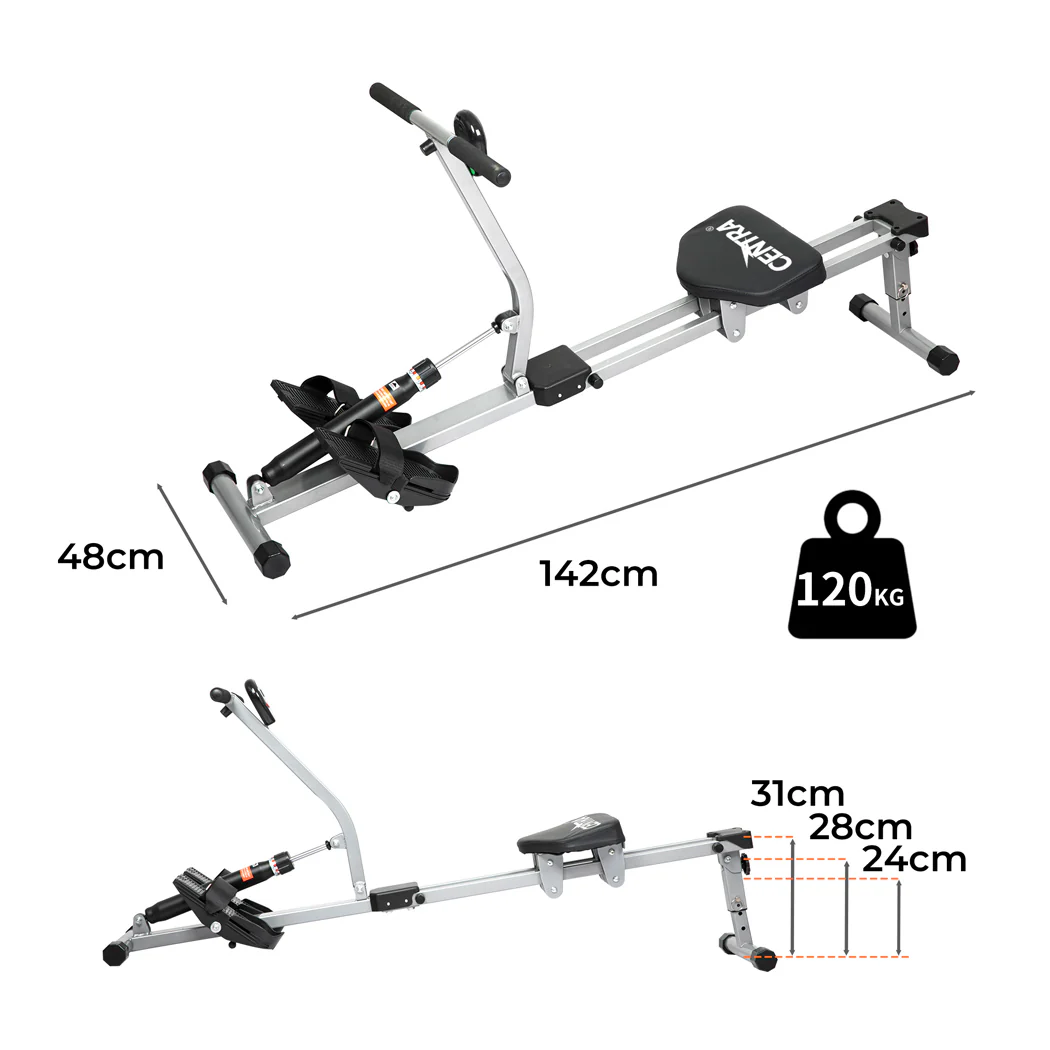 Centra Hydraulic Rowing Machine 12 Levels - Nurns