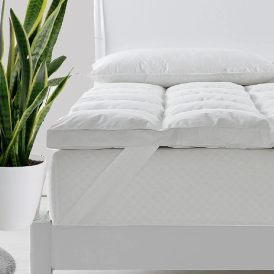 Queen Royal Comfort Duck Feather and Down Mattress Toppers 1800GSM - Nurns