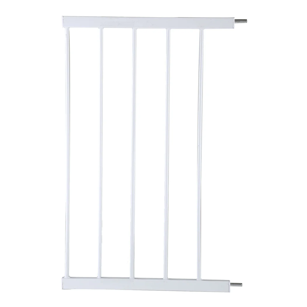 Baby Kids Safety Security Gate Stair Barrier Doors Extension Panels 45cm - White - Nurns