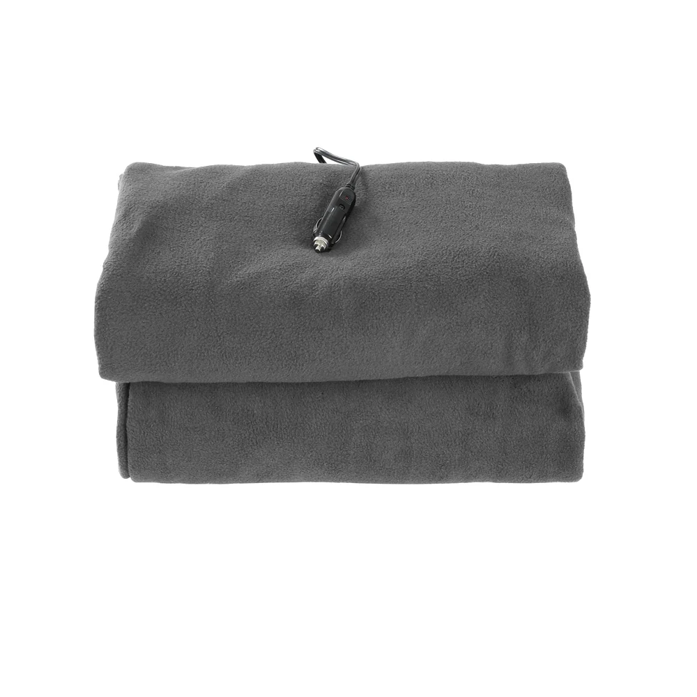 Wilhena Throw Soft Blanket Electric Heated Blanket Car Throw Rug - Grey - Nurns