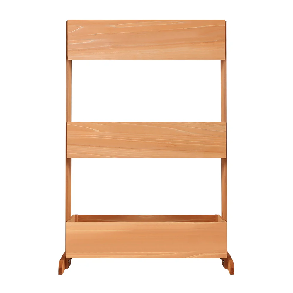 Garden Bed Elevated 69x39x106cm Wooden Planter Box Container Herb - Nurns