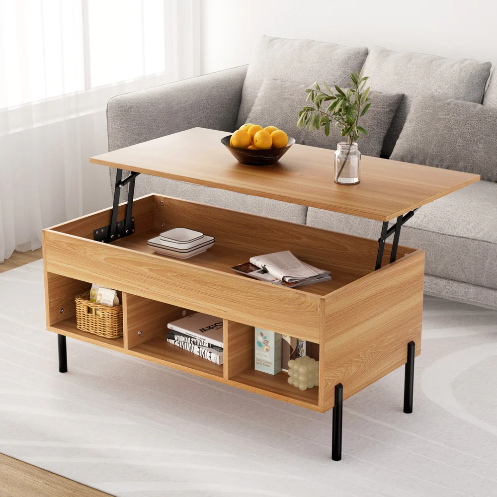 Ithaca Coffee Table Lift-top - Oak - Nurns