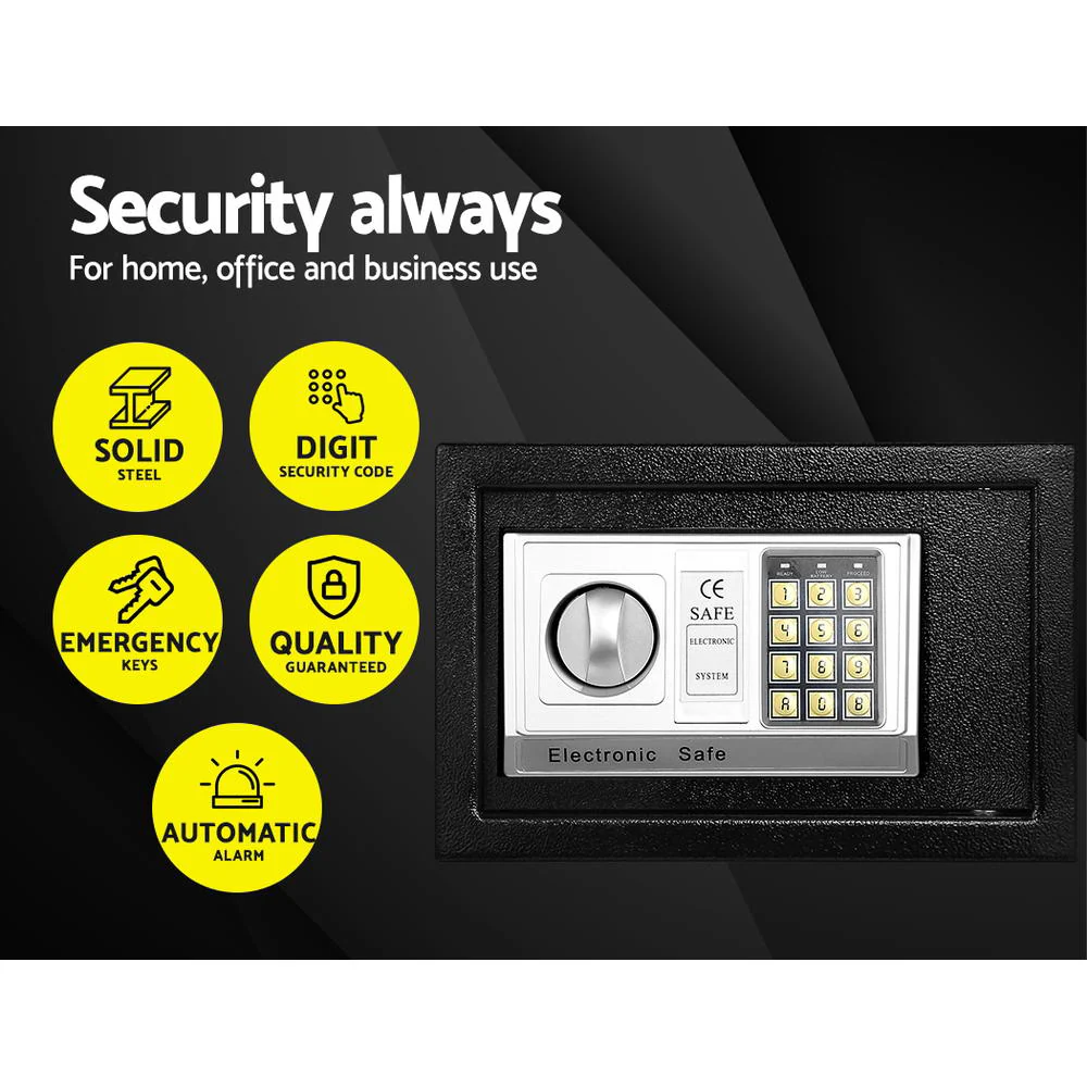 Security Safe Box 8.5L - Nurns