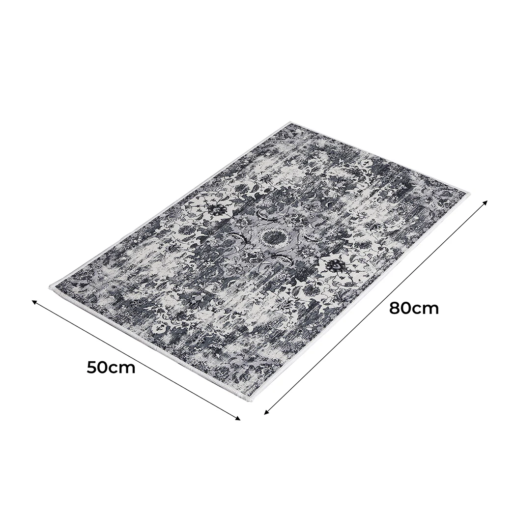 Seda 50x80 Shaggy Floor Mat Rugs Large Area Bedroom Living Room - Nurns