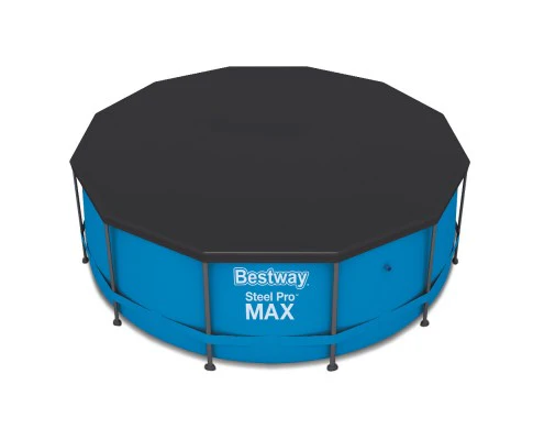 Factory Buys Pool Cover Fits 3.66m/12ft Round Swimming Pool PVC Blanket 3.7m - Nurns