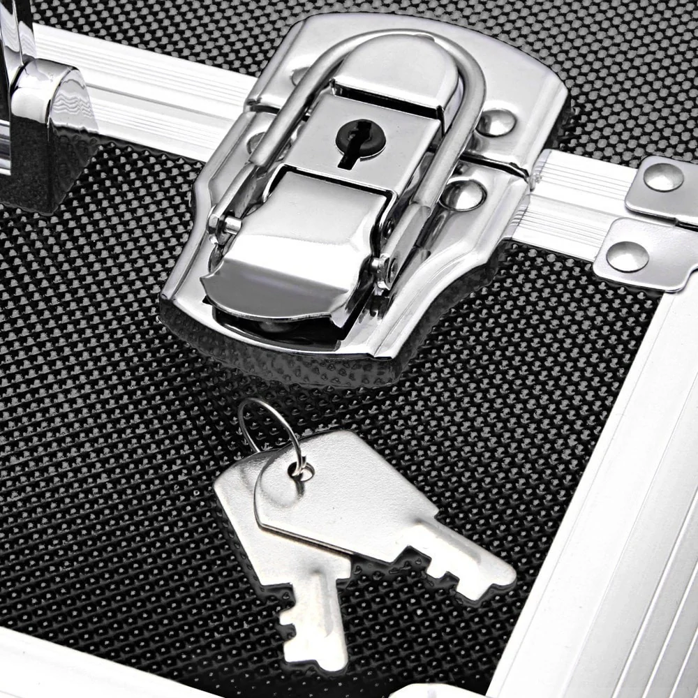 7 in 1 Portable Cosmetic Beauty Makeup Trolley - Black - Nurns