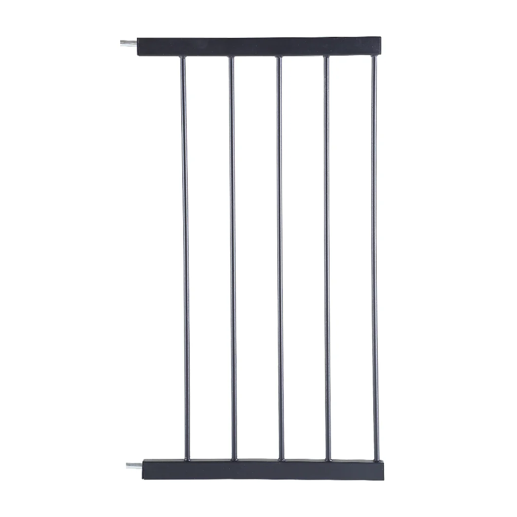 Baby Kids Safety Security Gate Stair Barrier Doors Extension Panels 45cm  - Black - Nurns