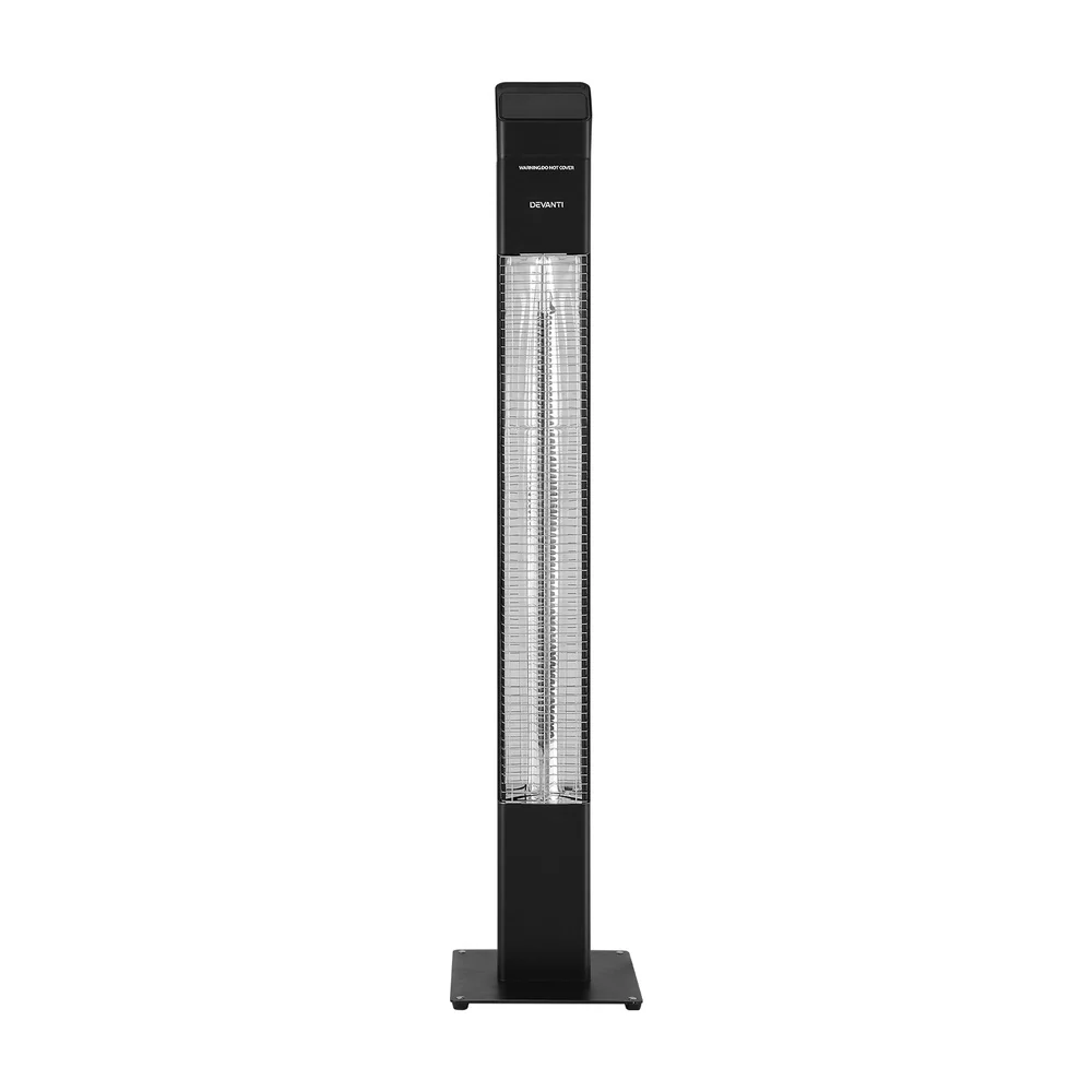 Radiant Tower Heater Electric Portable Remote Control 2000W Heating - Nurns