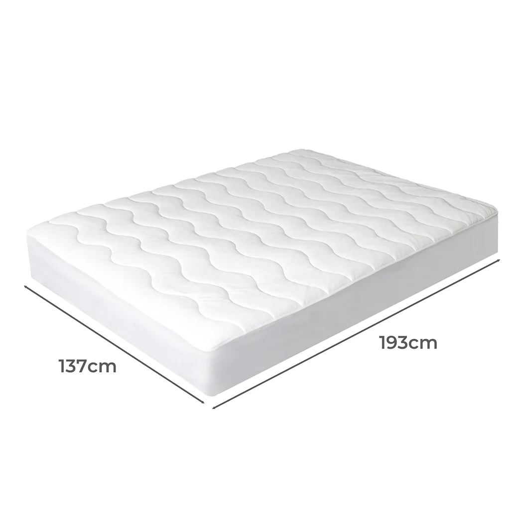 Double Dreamz Cool Mattress Topper Protector - Nurns