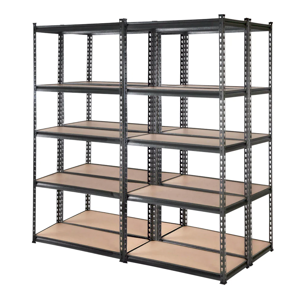 Giantz 4x1.8M Garage Shelving Warehouse Rack Pallet Racking Storage Charcoal - Nurns