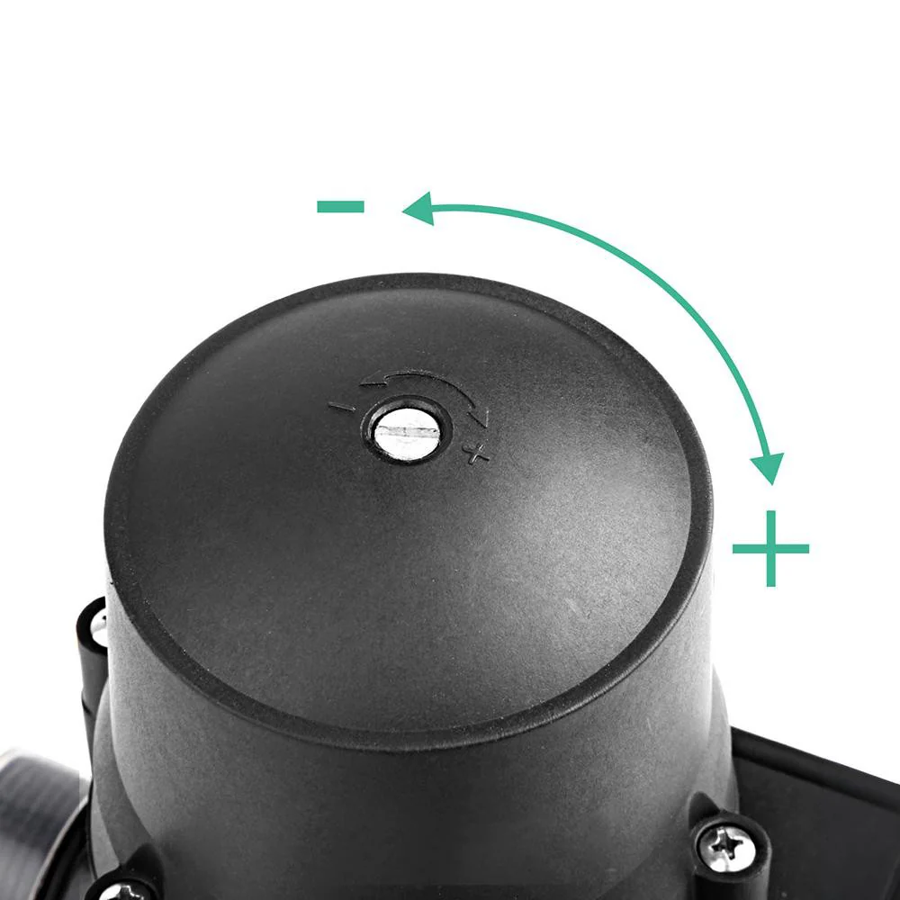 Garden Water Pump High Pressure 2500W 5-Stage Tank Irrigation - Black - Nurns