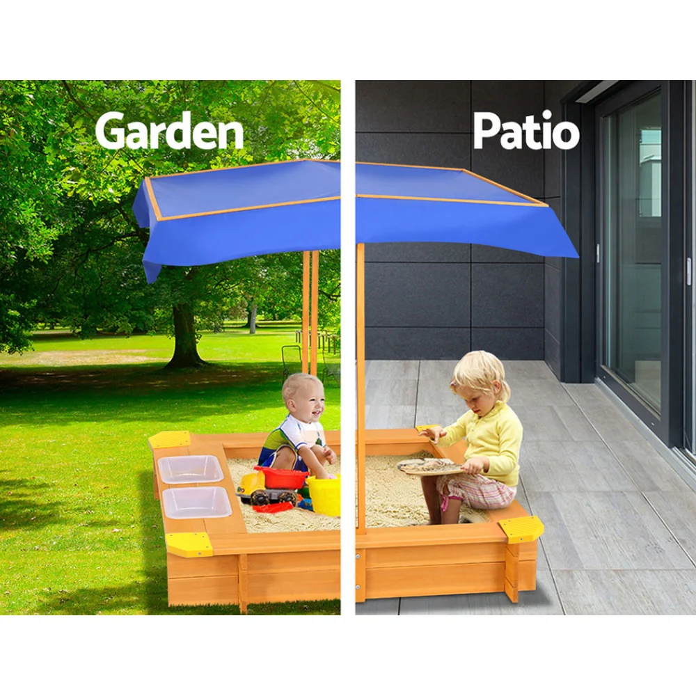 Outdoor Canopy Sand Pit - Nurns