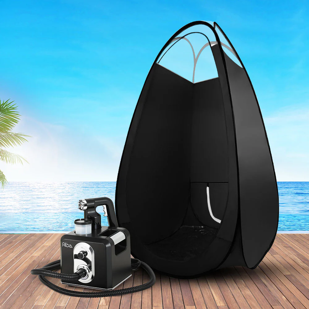 Spray Tan Machine Tent Sunless Spray Gun HVLP System Professional - Nurns