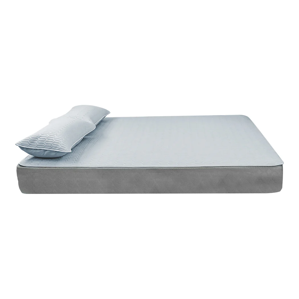 Double Dreamz Latex Cooling Bed Sheet Set Fitted 3pcs - Nurns
