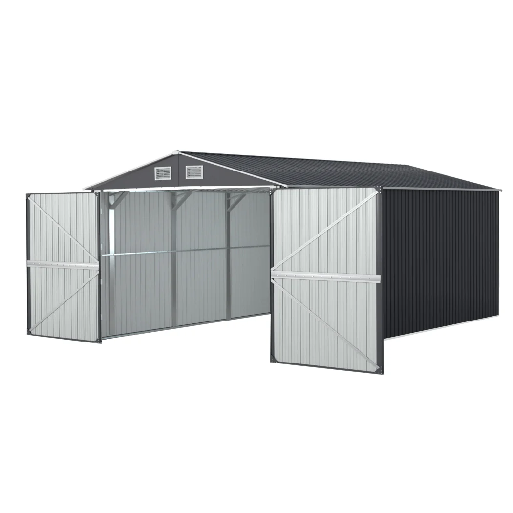 Giantz Garden Shed Sheds Outdoor Storage 3x5.38M Tool Workshop House Shelter - Nurns