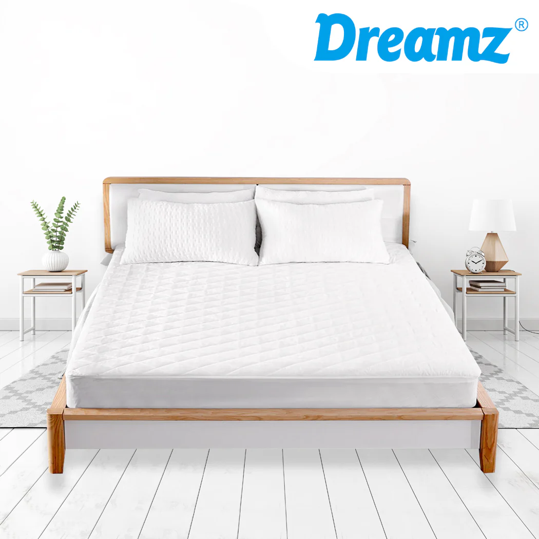 King DreamZ Fully Fitted Waterproof Microfiber Mattress Protector - Nurns